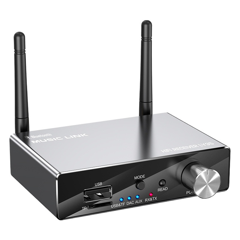 Adaptador de audio DAC óptico coaxial Bluetooth receptor transmisor antiguo convertidor de audio digital a analógico