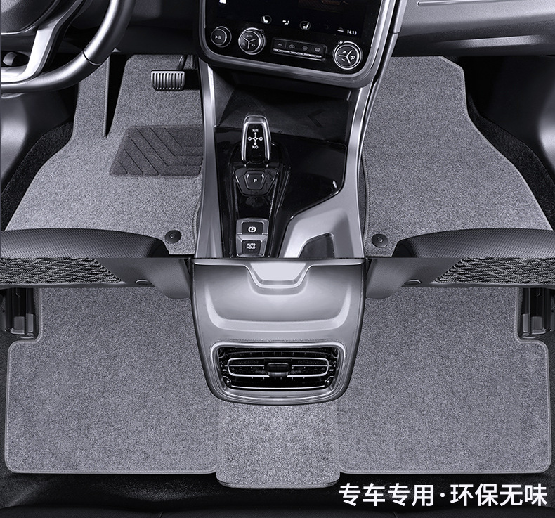 Suitable for Single Driver's Car Floor Mats, Passenger Cabin Rear Mats, Bridge Pieces, Carpets, Suede, Original Factory Special Vehicles