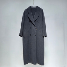 2025冬季新品女装中长款通勤气质百搭毛呢大衣外套女 19GA170352