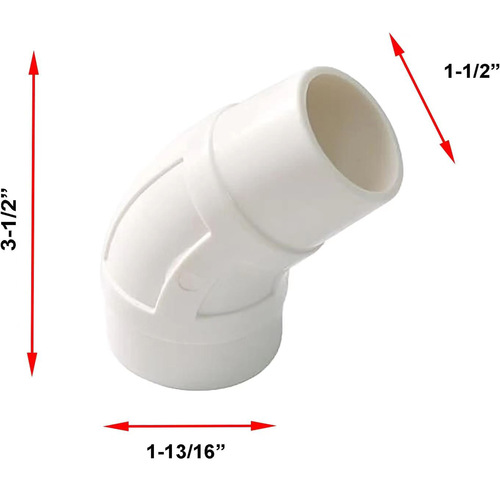 Zodiac Pool Cleaner 45-degree Elbow W70244 Adapter Baracu