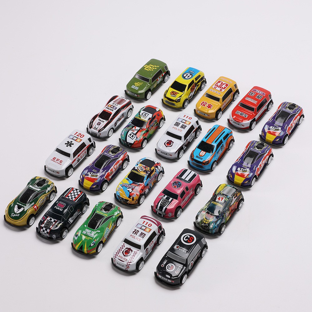 Children's Box Car Iron Car Racing Boy Educational Toy 3 to 6 Years Old Alloy Track Deformation Truck Gift