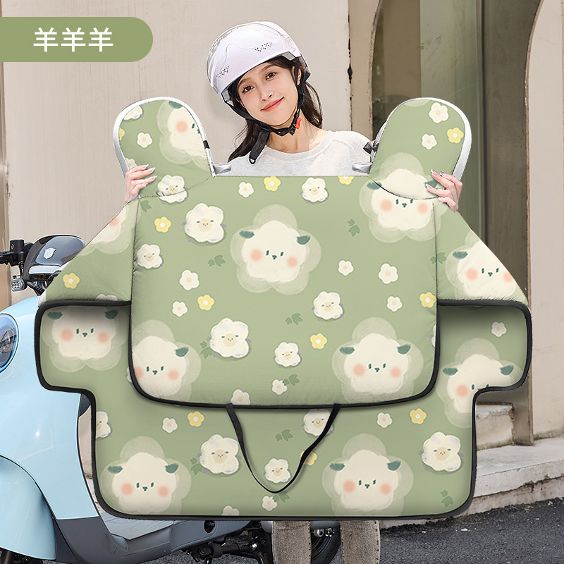 2025年新型電動車用防風カバー 冬用卸売 裏起毛 厚手 保温 防寒 防水 防風カバー|undefined
