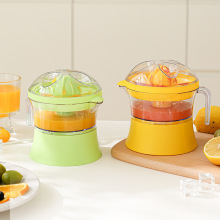 跨境家用鲜果榨汁器 电动多功能柠檬机挤压橙汁机渣汁分离原汁机