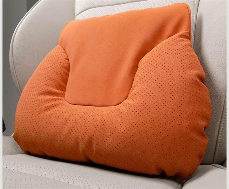 Suitable for Car Lumbar Support Cushion, Seat Backrest, Soft Lumbar Support Artifact, Car Headrest, Horn Pillow Protector
