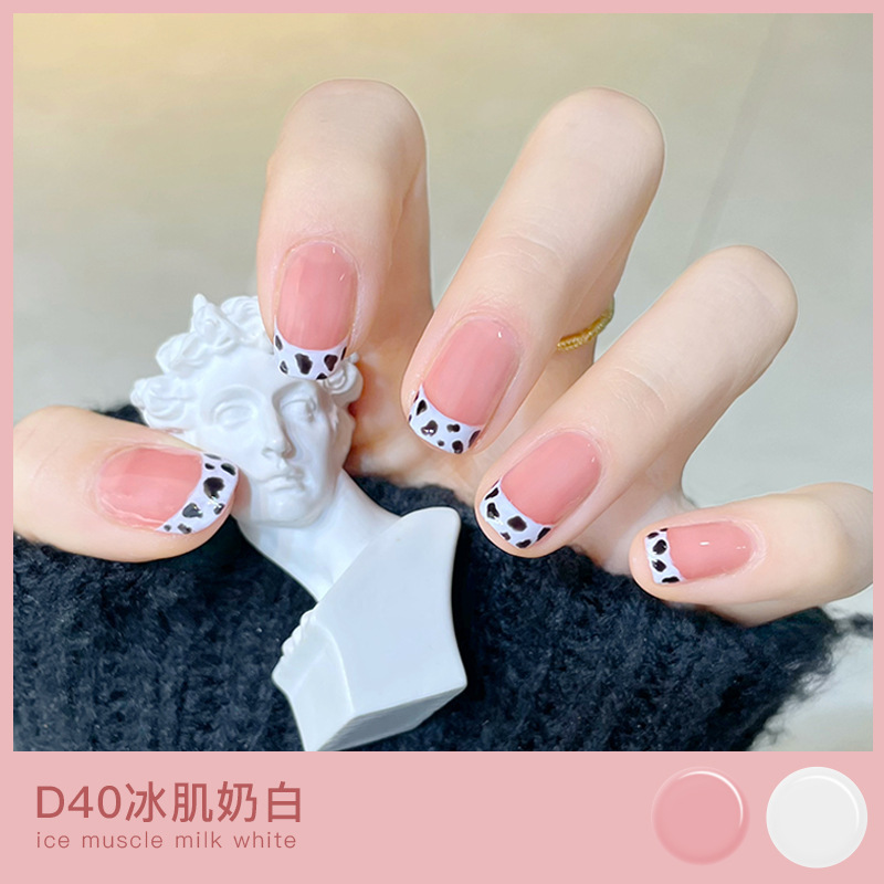 Kit de esmalte de uñas gemelo mate y brillo ，Acabado brillante ，esmalte de uñas