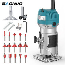 修边机直销电动木工工具雕刻开孔开槽多功能小型 倒边倒角 电木铣