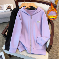 300斤の大きいサイズの婦人服の超肥の大きいサイズの200/350のファッションのベルベットのカーディガンの上着のバストの150/170