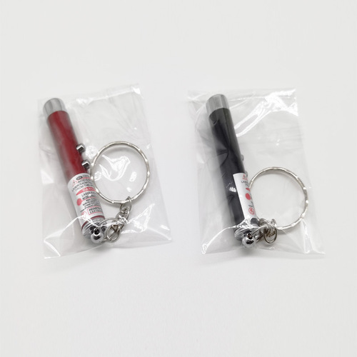 Mini flashlight LED light aluminum alloy gift flashlight infrared teaching pen laser cat stick props
