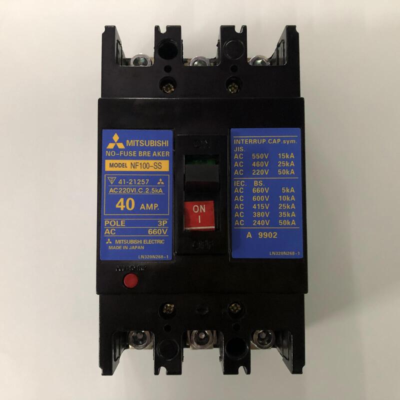 Original Genuine Nf100-Ss 3P 40A Air Switch Plastic Case Circuit Breaker Original Genuine Nf100-Ss 3P 40A Air Switch Plastic Case Circuit Breaker