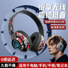 クロスボーダー工場 M6 ヘッドマウント Bluetooth ヘッドセット e スポーツ ゲーム音楽折りたたみカード挿入可能な Bluetooth ヘッドセット卸売