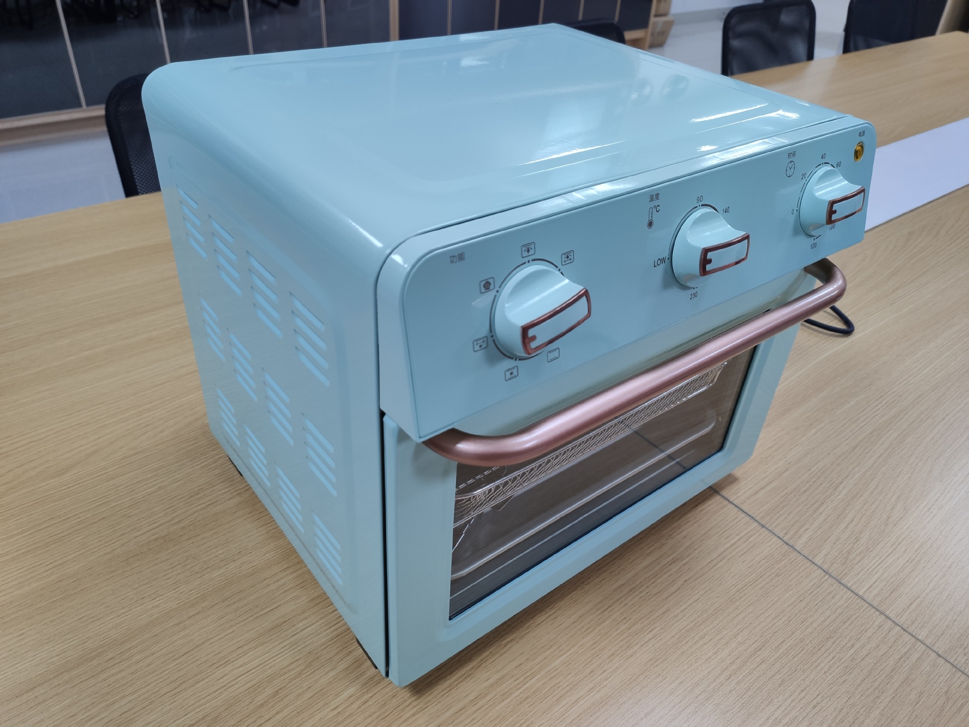 Freidora de aire 25L doméstica nueva freidora eléctrica inteligente multifuncional horno regalos transfronterizos al por mayor