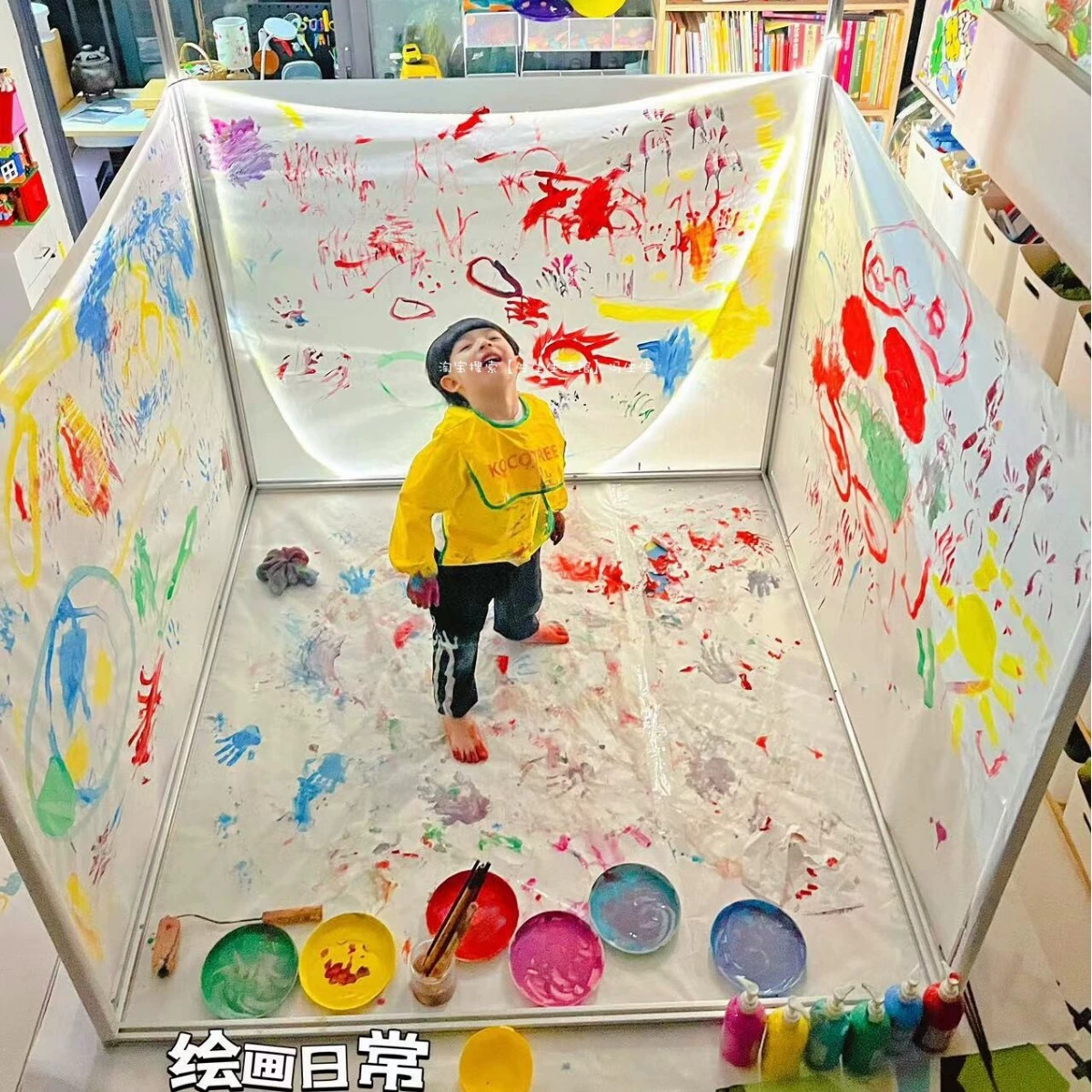 Трехмерный мольберт, центр жизни, фоторамка, детский сад, Монтессори, образование, раннее образование, учебные пособия, граффити, детская комната, ребенок