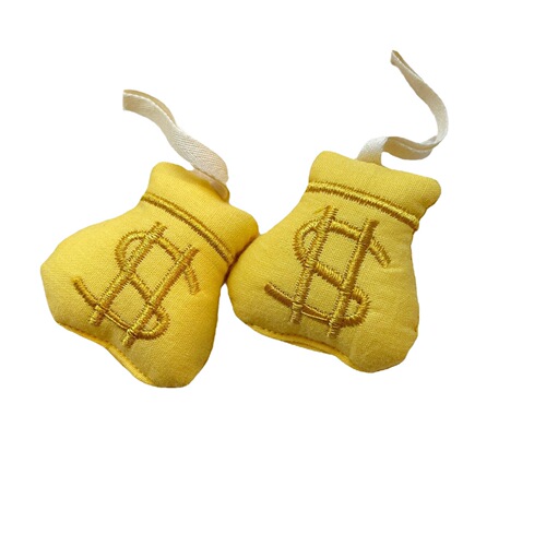 Ins style money bag pendant to attract wealth~bag keychain creative niche decorative pendant GJ165