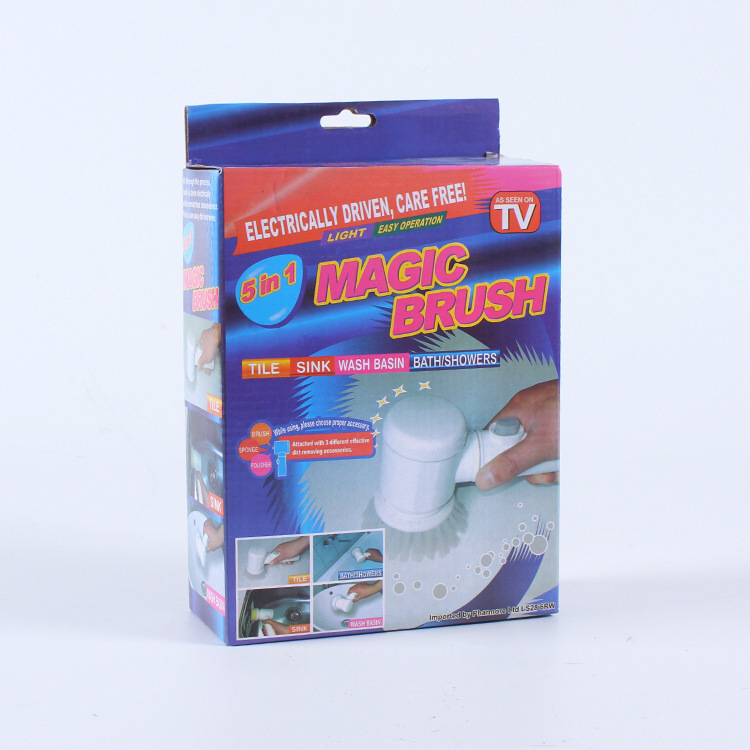 Cepillo de limpieza del hogar de cocina Cepillo Mágico groove Tile pot Bowl baño lavabo inodoro cepillo de limpieza eléctrico