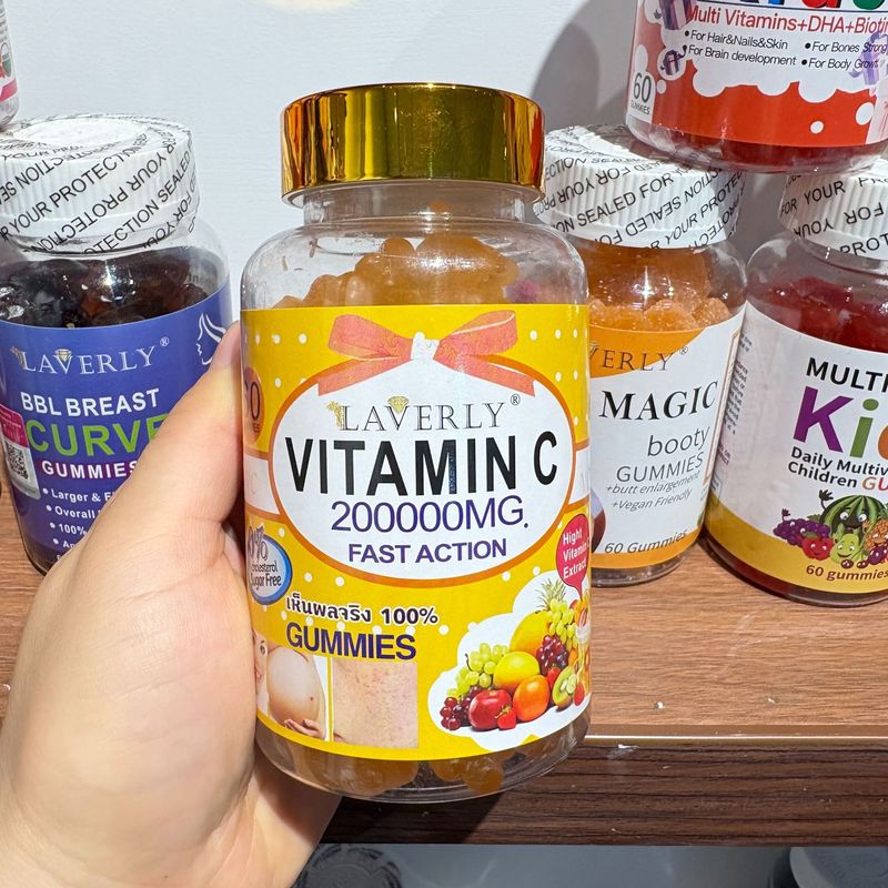 欧美出口天然成分儿童益生菌小熊软糖Vitamin C Biotin Gummies|undefined