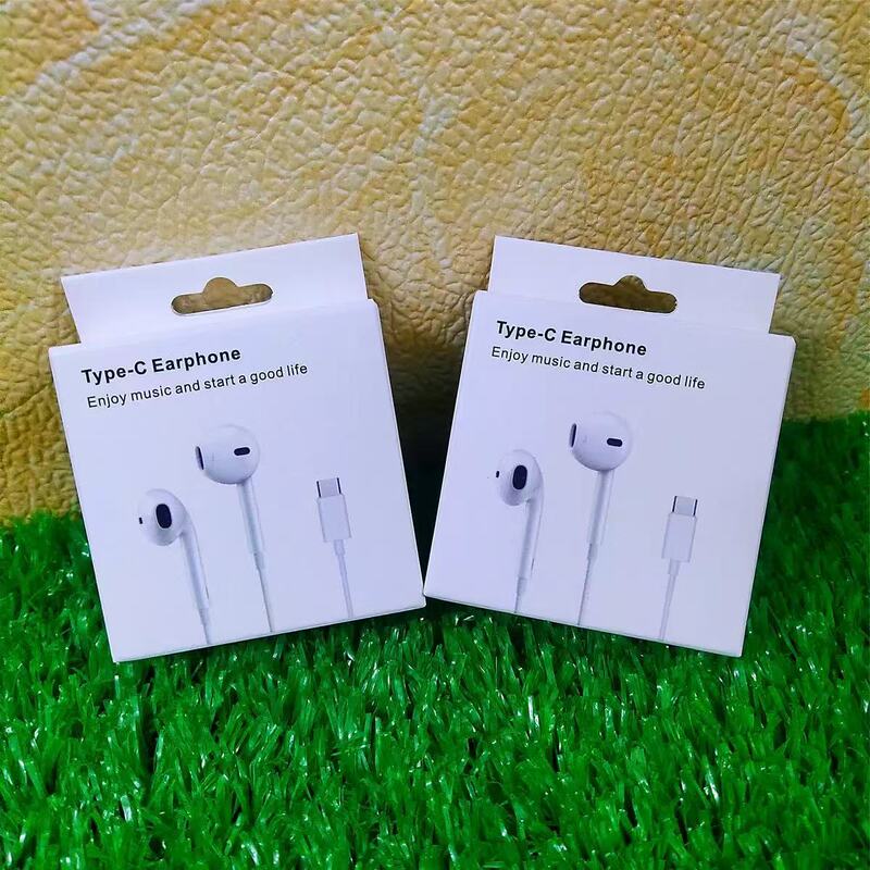 アップル/華為Type-cデジタル入耳式有線ヘッドホンケーブル付き携帯電話ヘッドホン工場に適しています|undefined