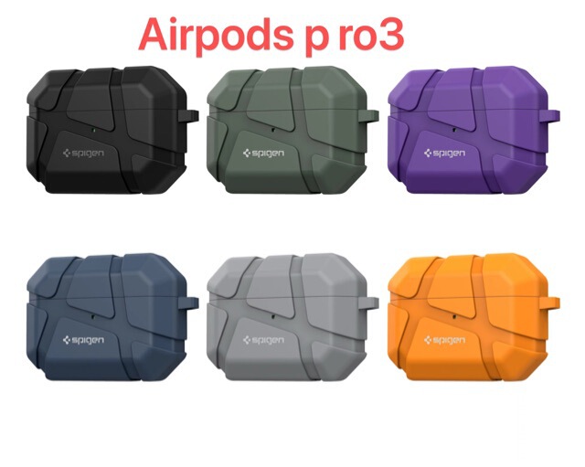 Spigen Apple Protective Case Suitable for AirPods 4/3 Pro 2 Tpu Split Anti-Fall Headphone Cover 1/2 Generation