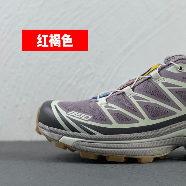 户外机能鞋XT6男鞋现货冰川白灰色运动跑步鞋徒步鞋登山越野跑鞋|undefined