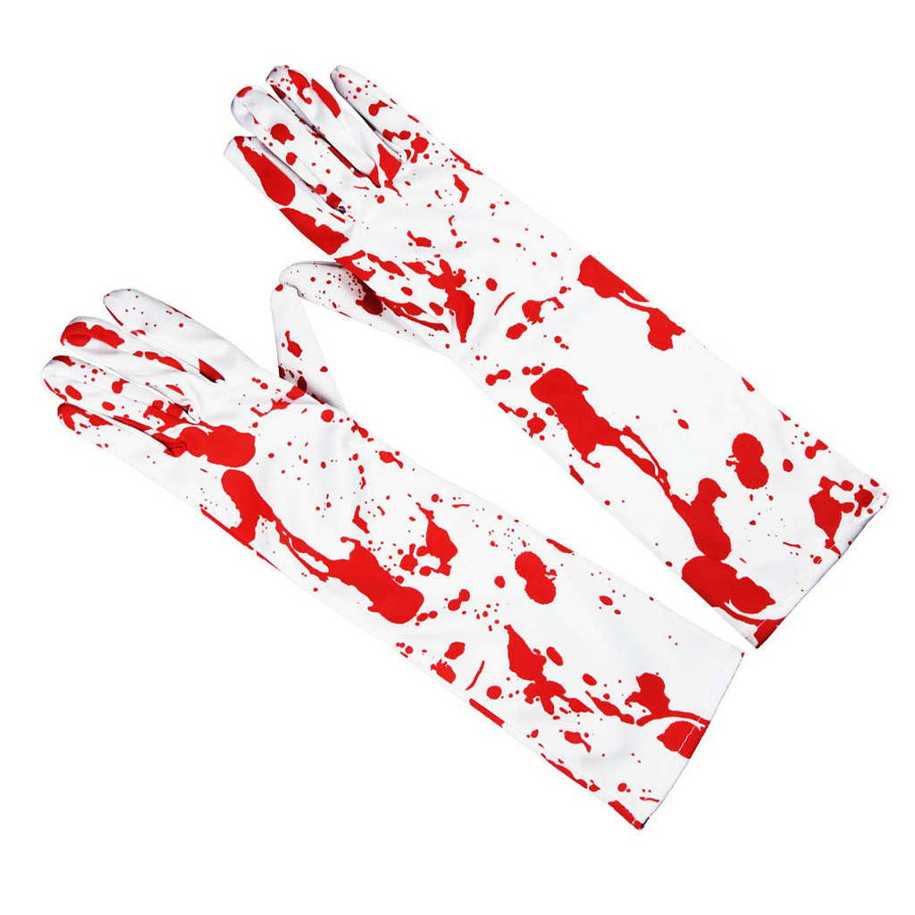 Unisex Funny Cool Style Blood Stains Gloves Socks 1 Pair display picture 1
