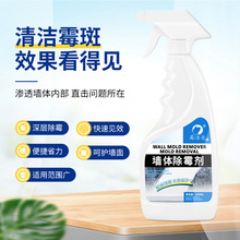 厂家包邮易洁亮500ml墙体除霉剂家用白墙面瓷砖缝除霉喷雾清洁剂