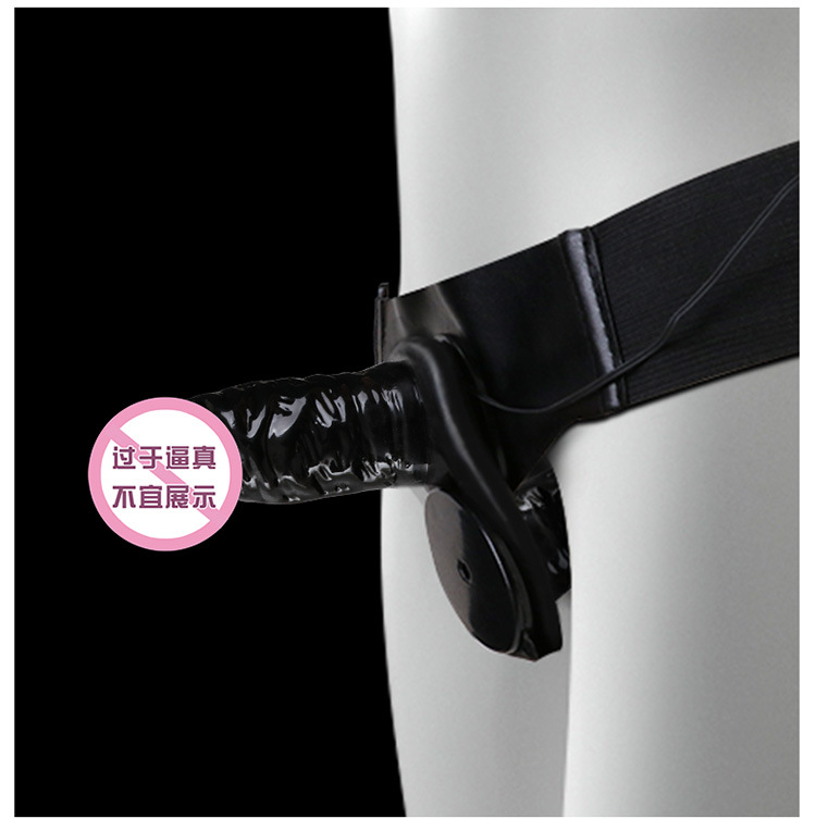 Jiuai Wearable Insertion Masturbation Toy with Remote Control, Silicone Double Cannon — detail image 11