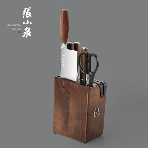 Zhang Xiaquan Kitchen Knife Set Home Use Special Slicing Knife Fruit Full Set Knives Official Website Chunrui Six-Piece Set