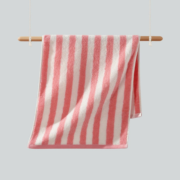 Toallas de algodón 34 * 74cm toallas de adultos de alto peso Jacquard toallas suaves absorbentes de agua
