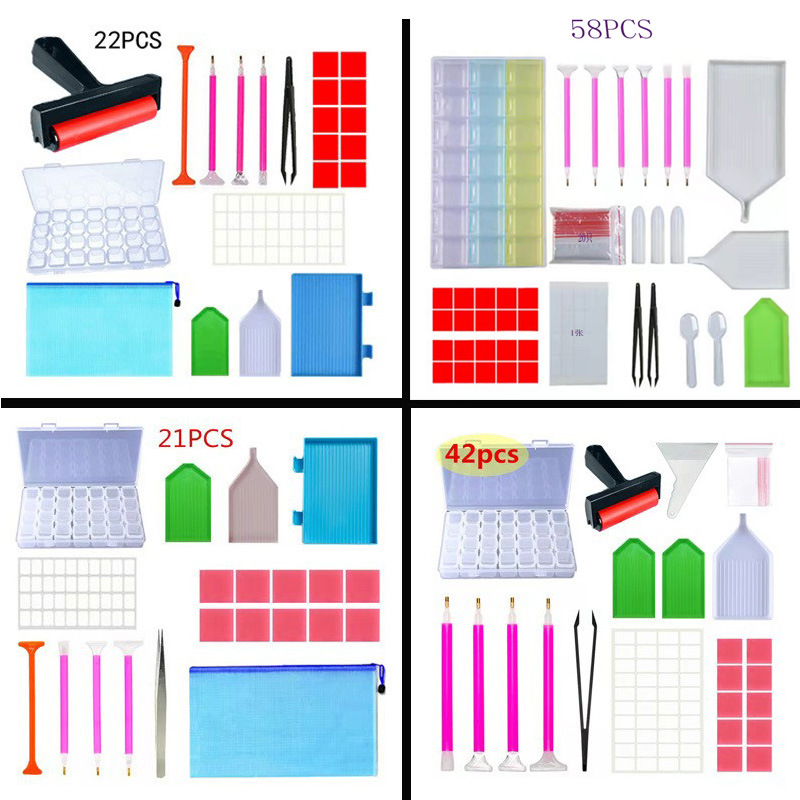 Diamond Painting Tool Accessories Drilling Pen Cross Ending Kit…