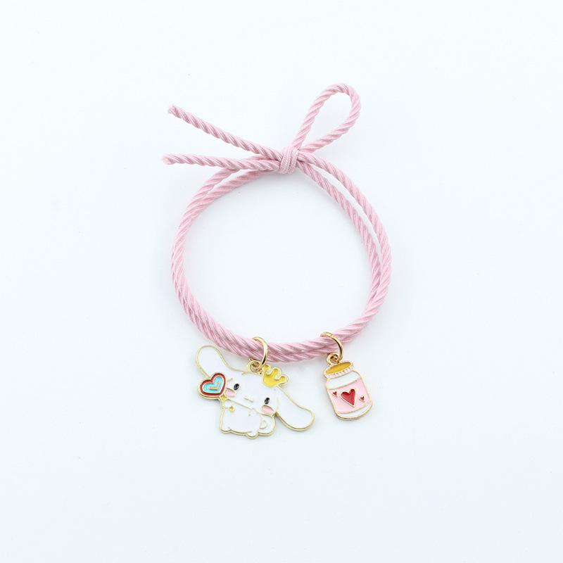 Cartoon Character Pattern Cute Cartoon Character Alloy Rope Woven Chain String Bracelets Wholesale
