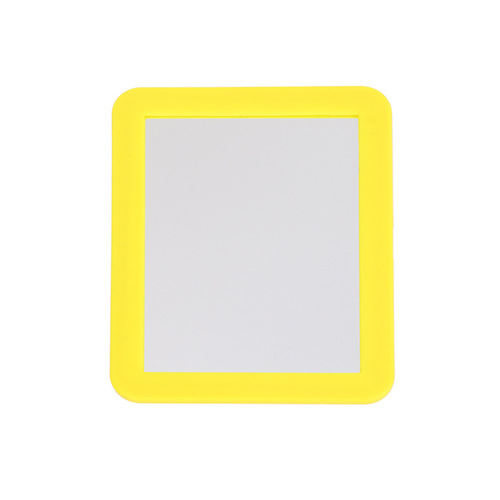 Sugar-colored plastic wall-mounted mirror, vanity-style dormitory mirror, hanging mirror for bathroom, princess makeup mirror