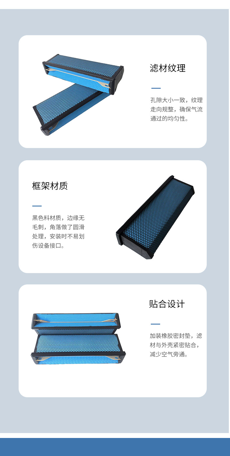 Af27879 Honeycomb Air Filter P610260 Laf6260 Af56500 P618478 Honeycomb Filter Element