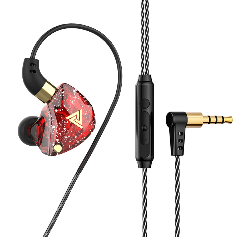 QKZ SK8重低音耳机 手机游戏 线控带麦 运动入耳式吃鸡耳机