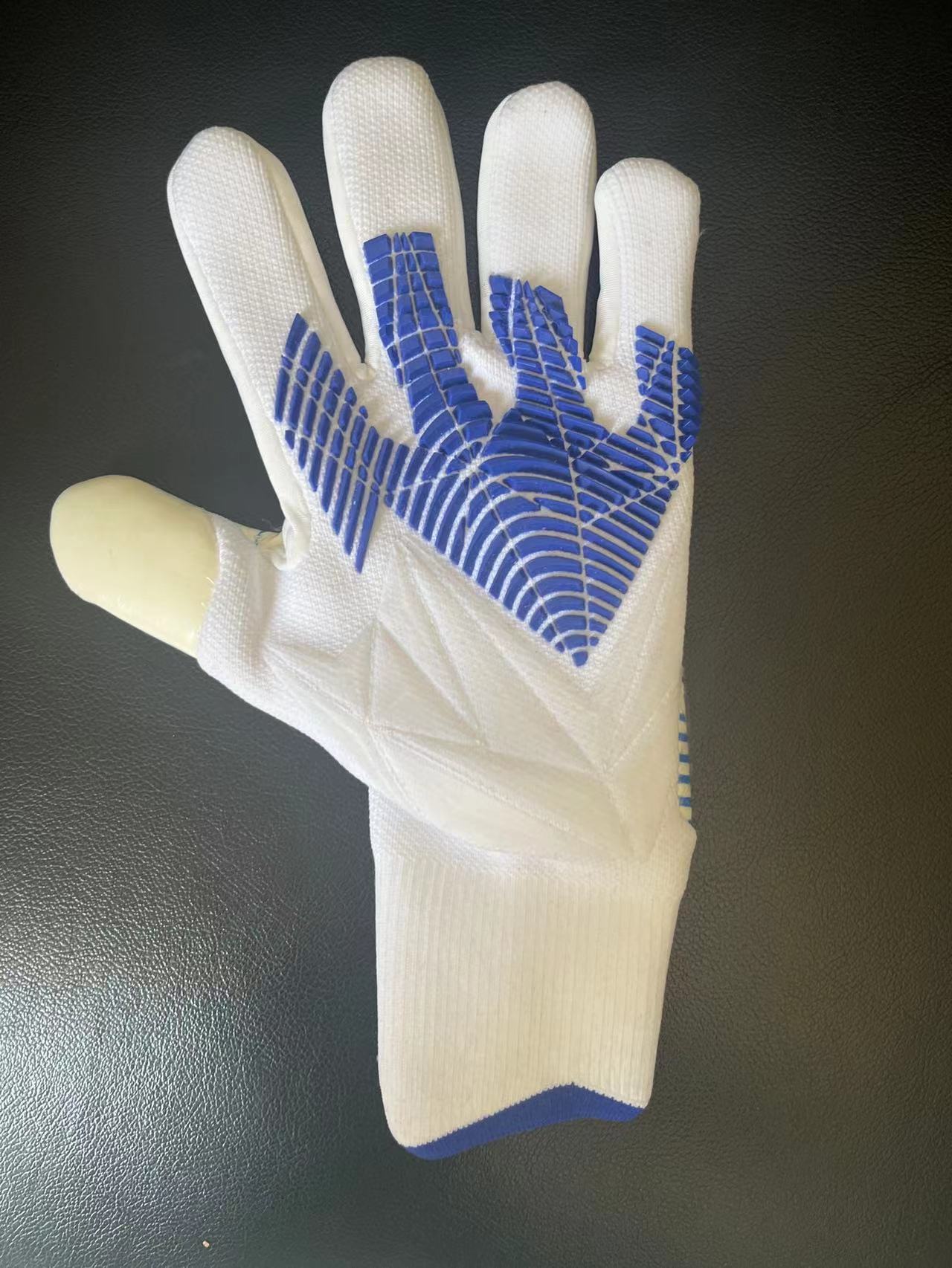 표준없는 흰색 파란색