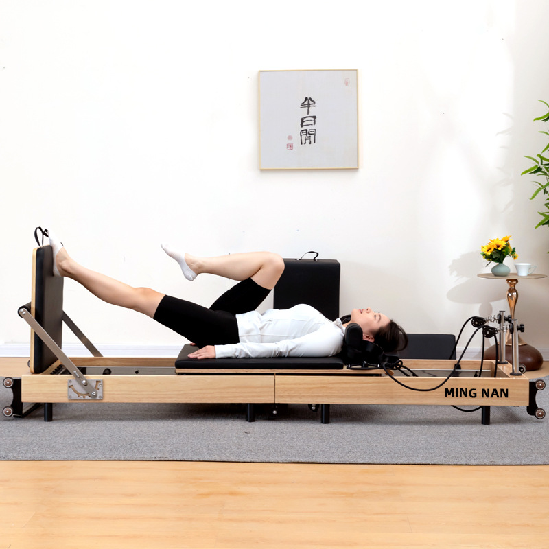 Pilates core cama gran aparato casa cama de yoga plegable entrenamiento profesional pilates reformador