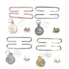 diy饰品配件5cm滑竿磁扣饭团口金C形古铜银浅金色玫瑰金口金现货