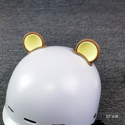 Helmet Bear Ear Decorations – Motorcycle wheel hub