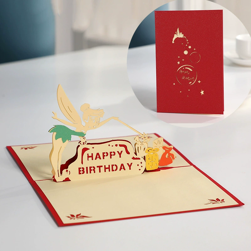 Christmas 3D three -dimensional puzzle Creative ornaments Christmas party Paper carving multiple options