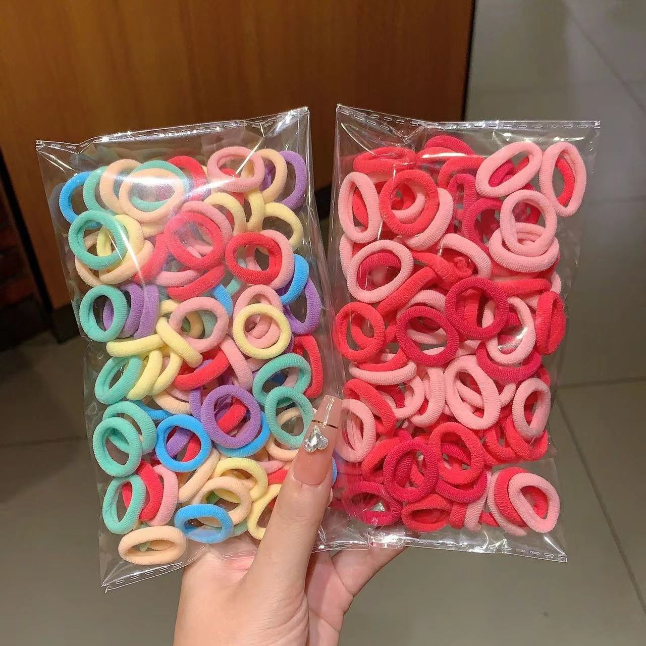 Baby Hair Band High Elastic Children's Towel Ring Does Not Hurt The...
