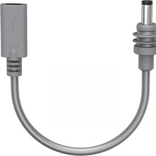 PD USB-C 母对DC充电线 支持20V 5A 100W输入
