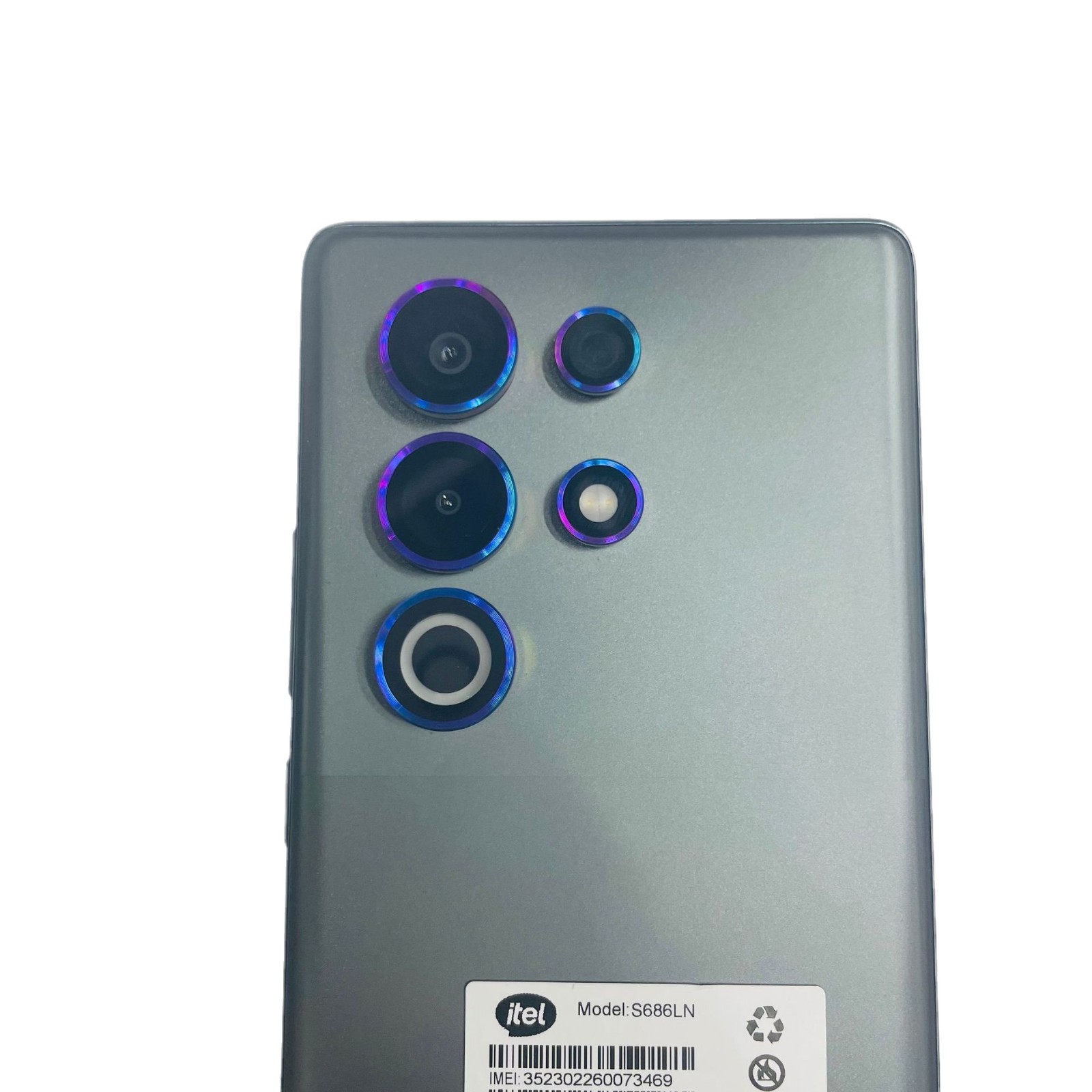 Aplicable a la transmisión de sonido Itel S25Ultra lente película de cámara S25 aleación de vidrio templado anillo de protección de ojo de halcón