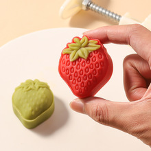 网红2023新款韩式卡通水果草莓月饼模具做绿豆糕冰皮糕点按压家用
