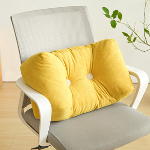 Japanese-style Waist Protection Cushion Chair Backrest Office Sleeping Pillow Nap Pillow Bay Window Neck Protection Pillow Back Pillow Sofa Waist