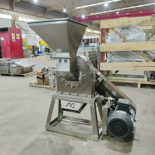 山东水冷型花椒面粉碎机 小型高速粉碎机 不锈钢白糖磨粉机