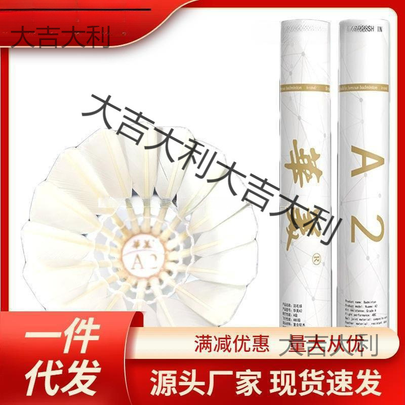 Smart Huamei A2 Badminton Training Competition Durable and Stable Free Shipping Badminton Qinghouli