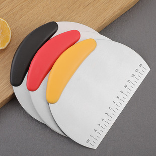 Flour dough cutter milk candy non-cutting knife baking tools wholesale stainless steel single-sided cutting factory direct supply