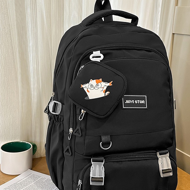 Super caliente coreano en mochila escolar de estudiantes de secundaria simple mochila de gran capacidad de estudiantes de secundaria alta mochila para hombres