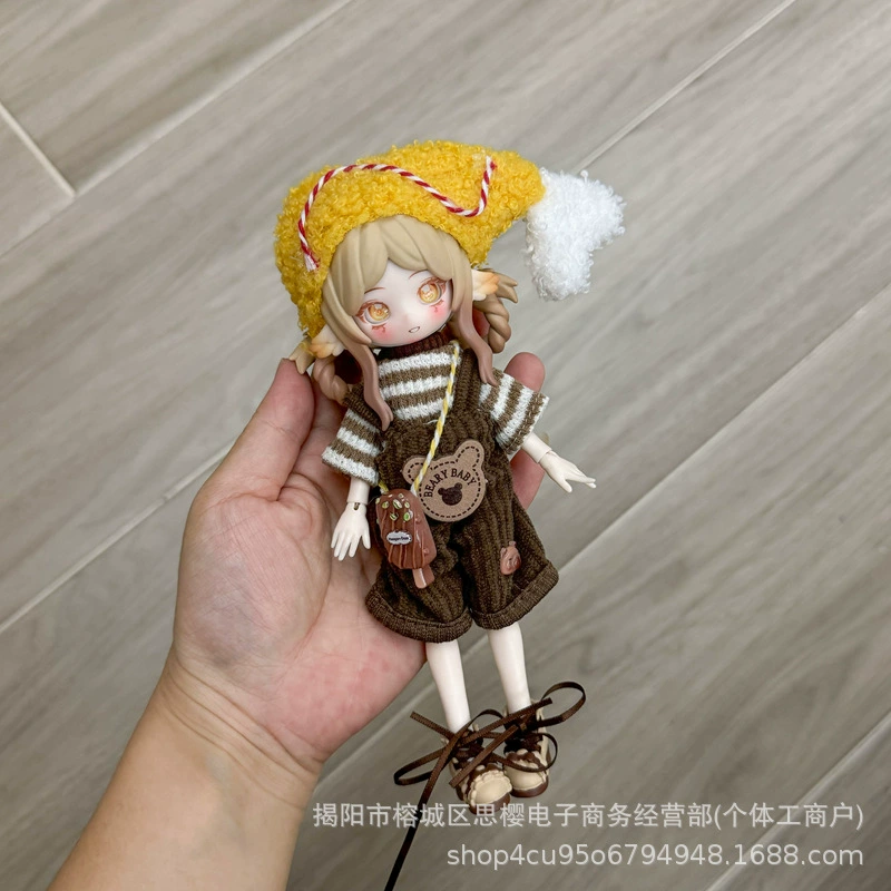 8-функциональная кукла bjd 12 точек детская одежда ob11 blind box кукла 11-17 см Волк Бой Бонни Кролик Пенни платье платье