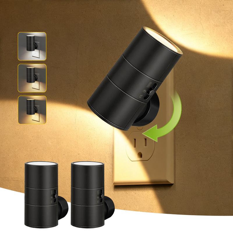 Amazon Light Sensing Motion Sensor Rotating Led Night Light Dimmable 3000K Night Light Wall Lamp Amazon Light Sensing Motion Sensor Rotating Led Night Light Dimmable 3000K Night Light Wall Lamp