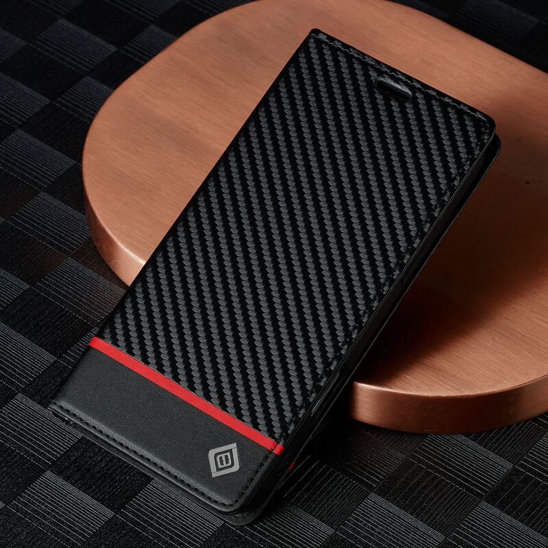 Foreign Trade Suitable for iPhone 17 Carbon Fiber Strong Magnetic Suction Apple 16 Samsung S25U Wallet Card Slot Flip Phone Case Foreign Trade Suitable for iPhone 17 Carbon Fiber Strong Magnetic Suction Apple 16 Samsung S25U Wallet Card Slot Flip Phone Case