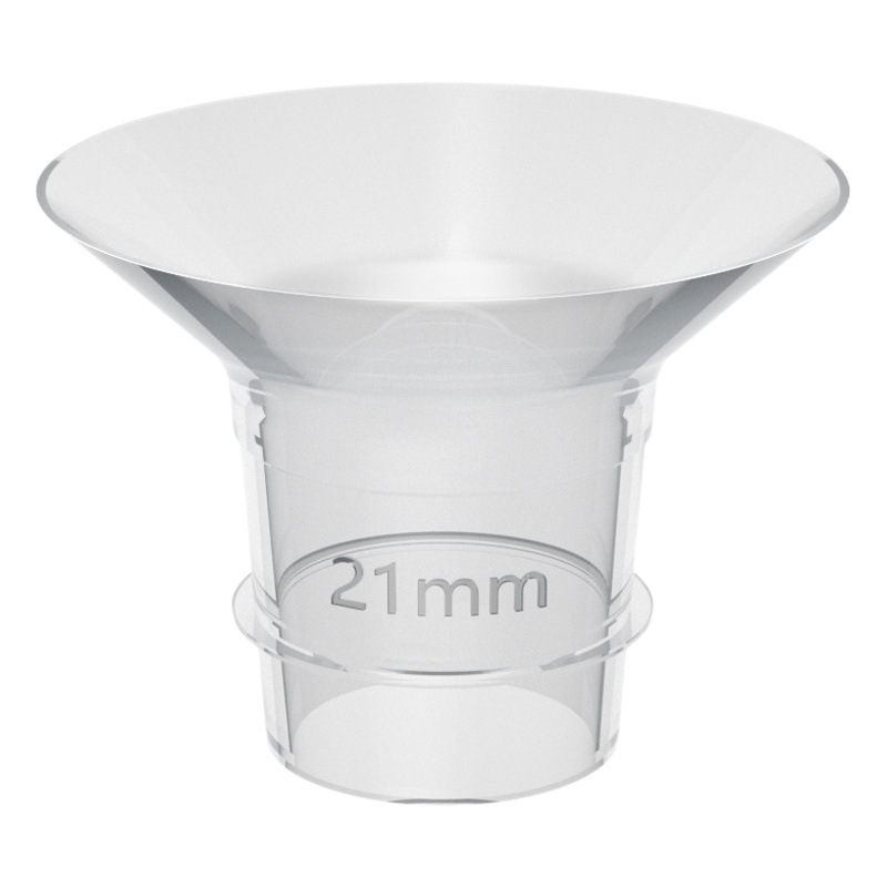Extractor de leche cuerno calibre convertidor portátil bomba de pecho calibre reducción pezón tamaño pequeño cuerno cubierta Accesorios